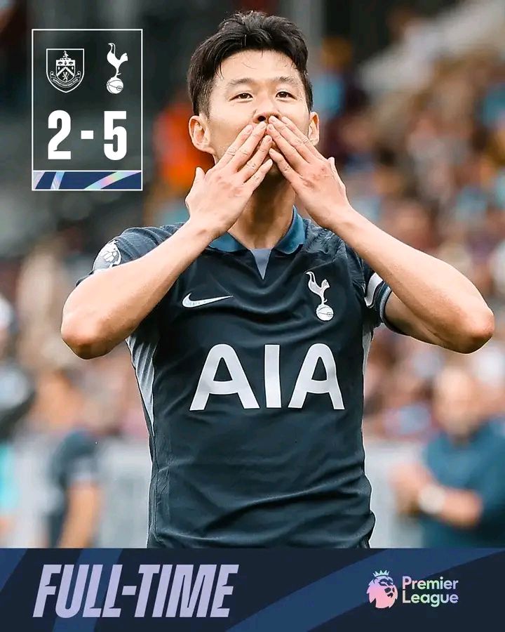 热刺客场逼平伯恩利，暂时保持不败