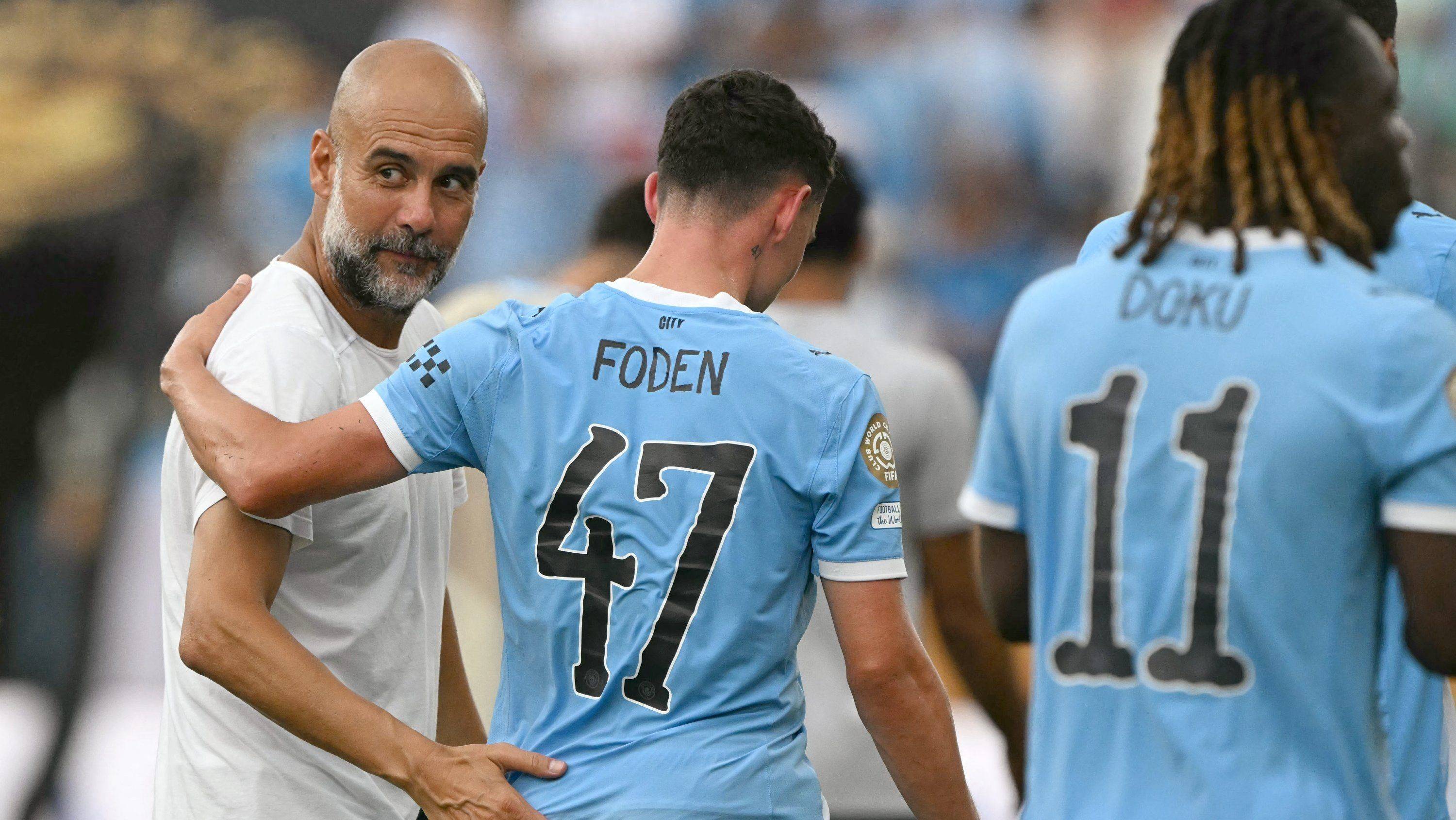 曼城表现精确，瓜帅王牌双实加般自破损